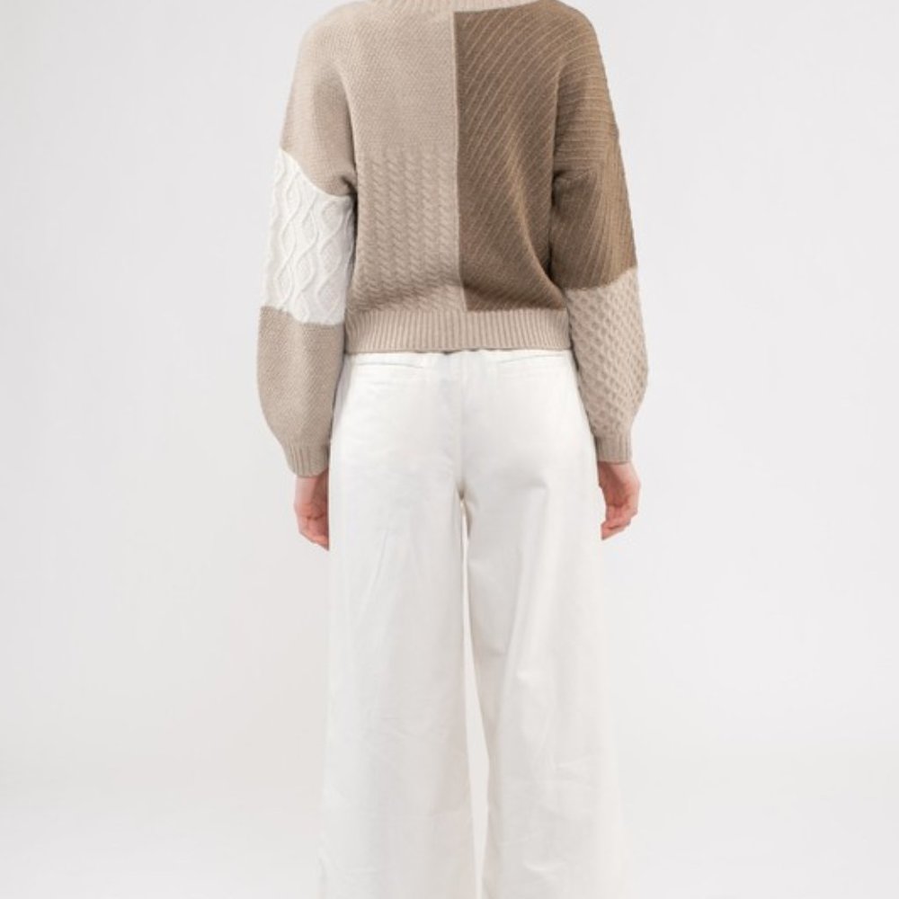 Amber ColorBlock Sweatshirt - Picture 3 of 5